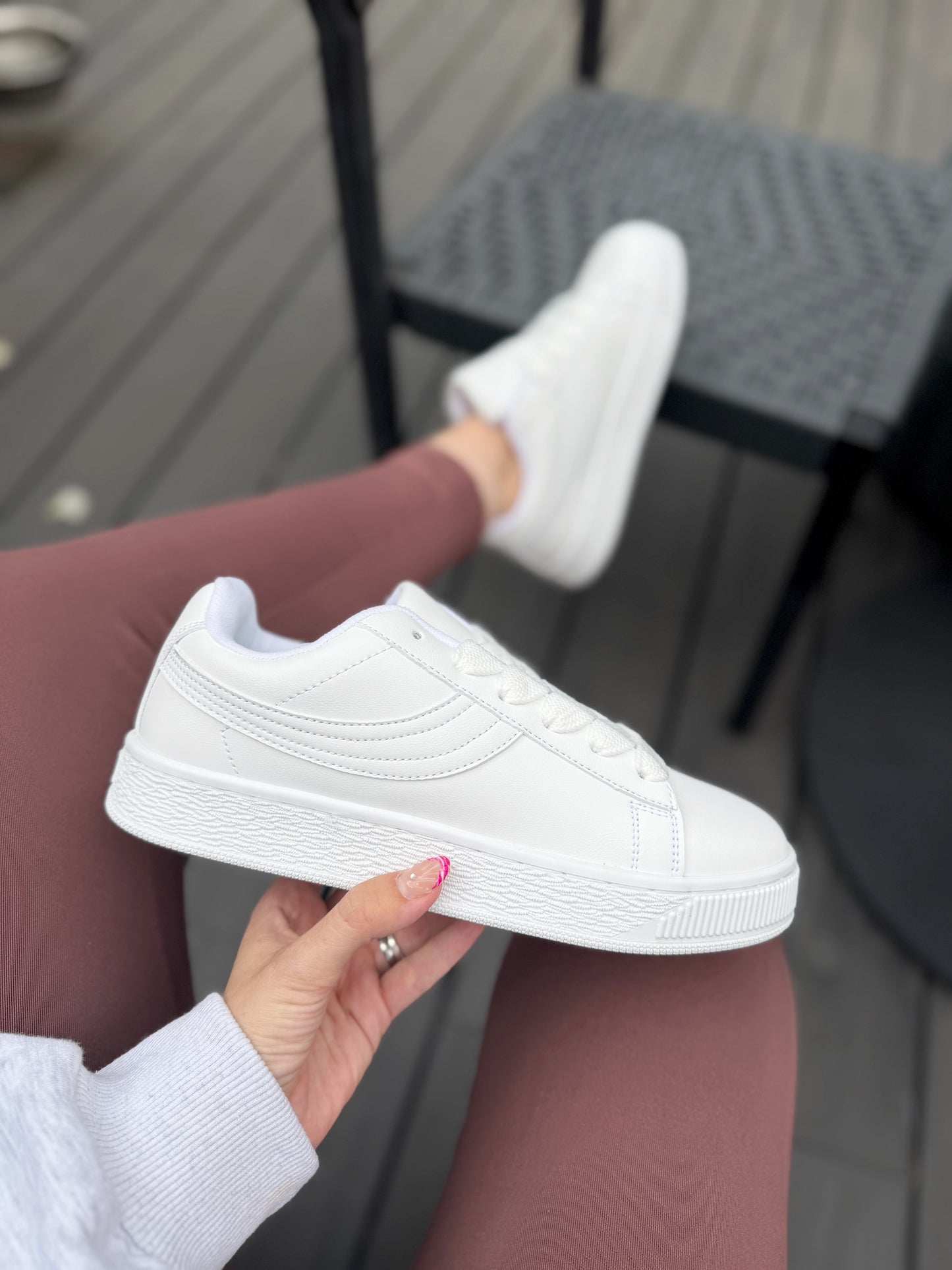 Zapatilla estilo Campus PG315- Blanca