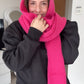 MAXI Bufanda fucsia