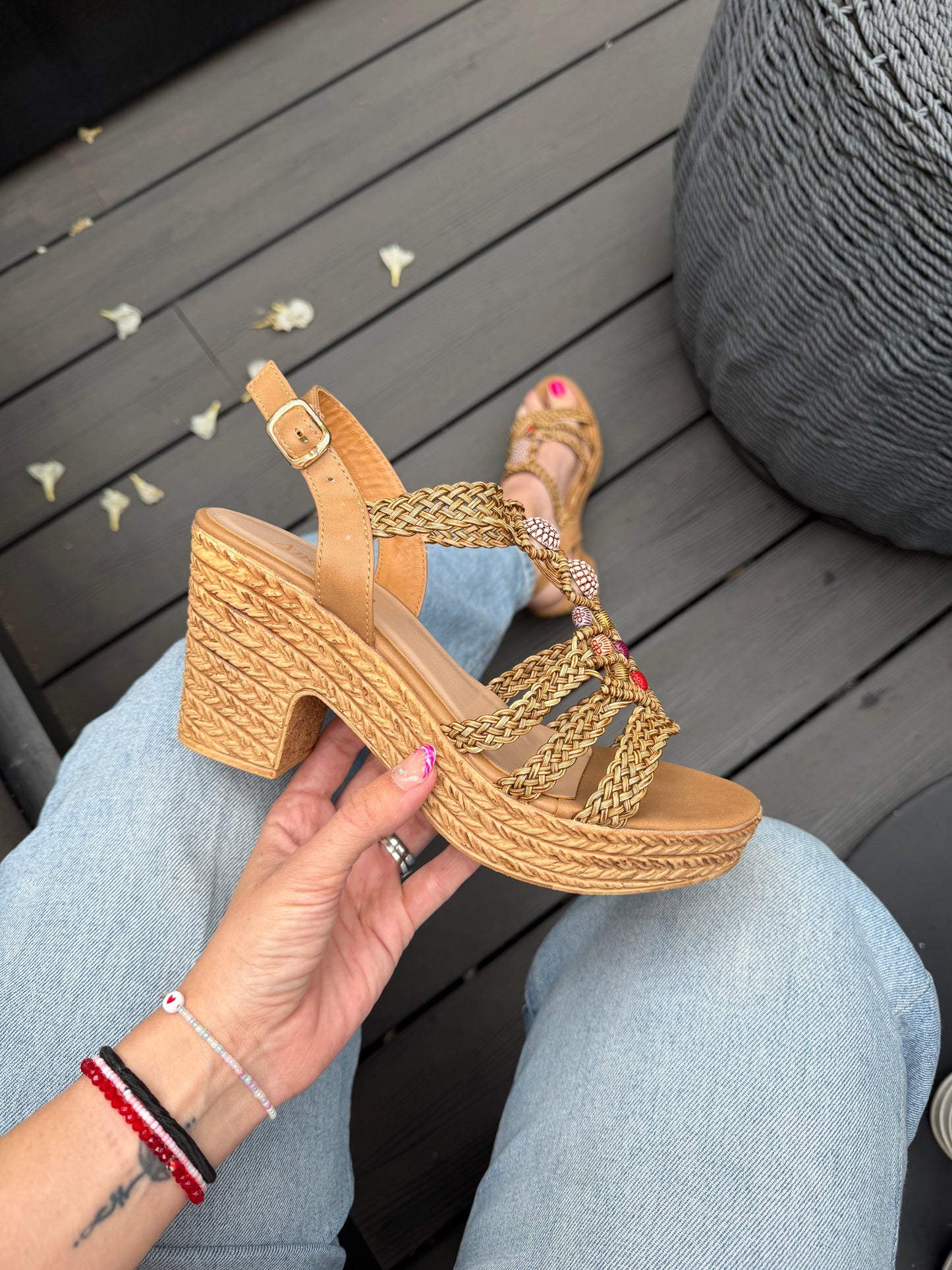 Sandalia A9007- Café