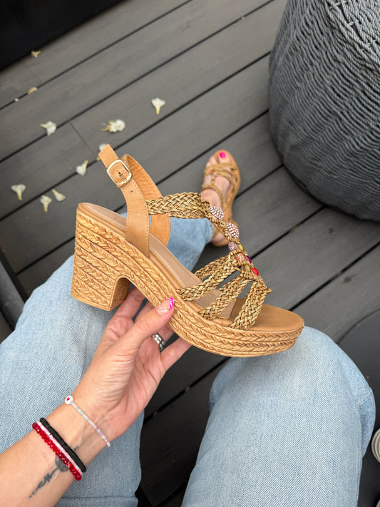 Sandalia A9007- Café