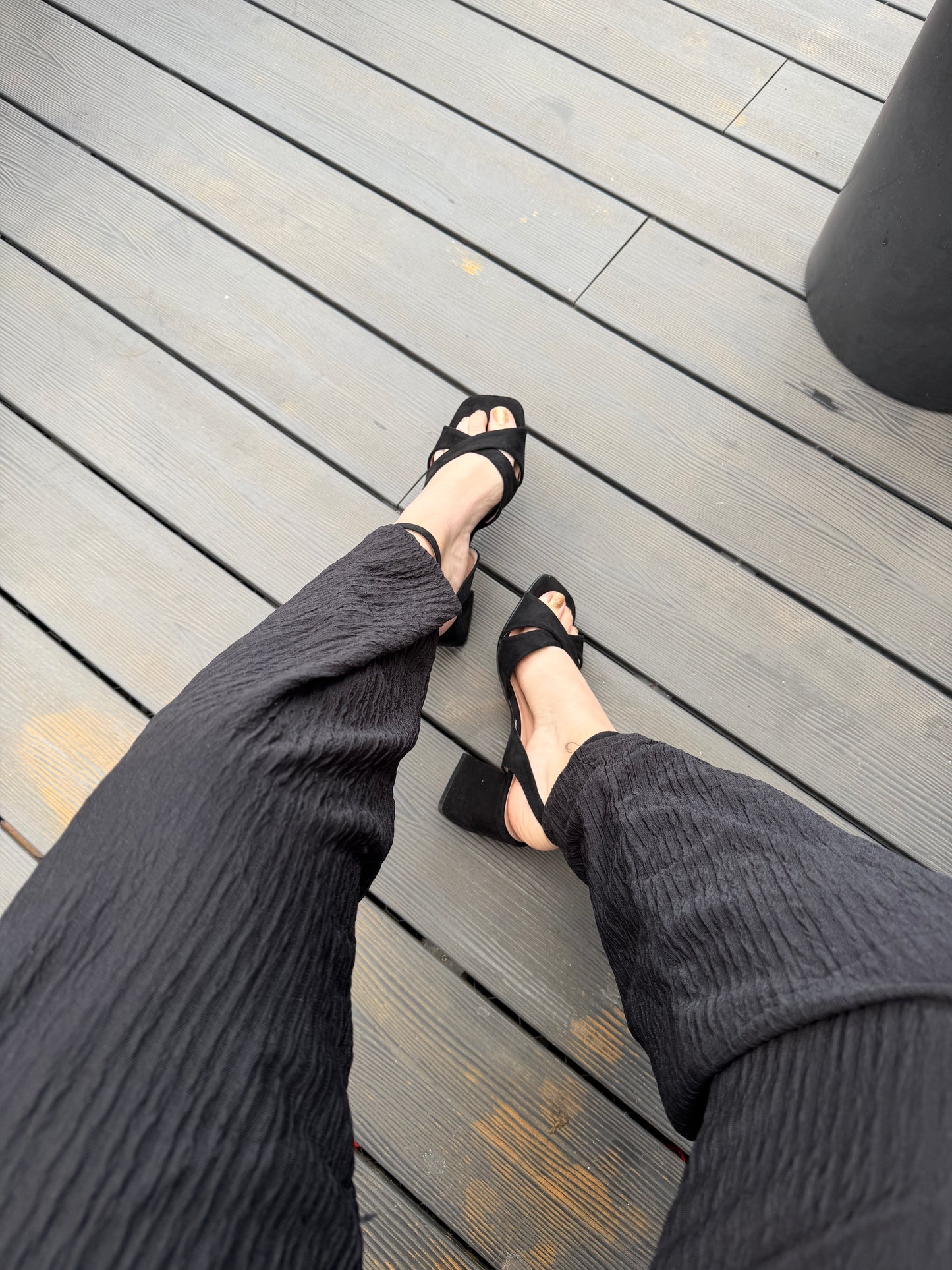 Sandalias MJ-03/ Negro