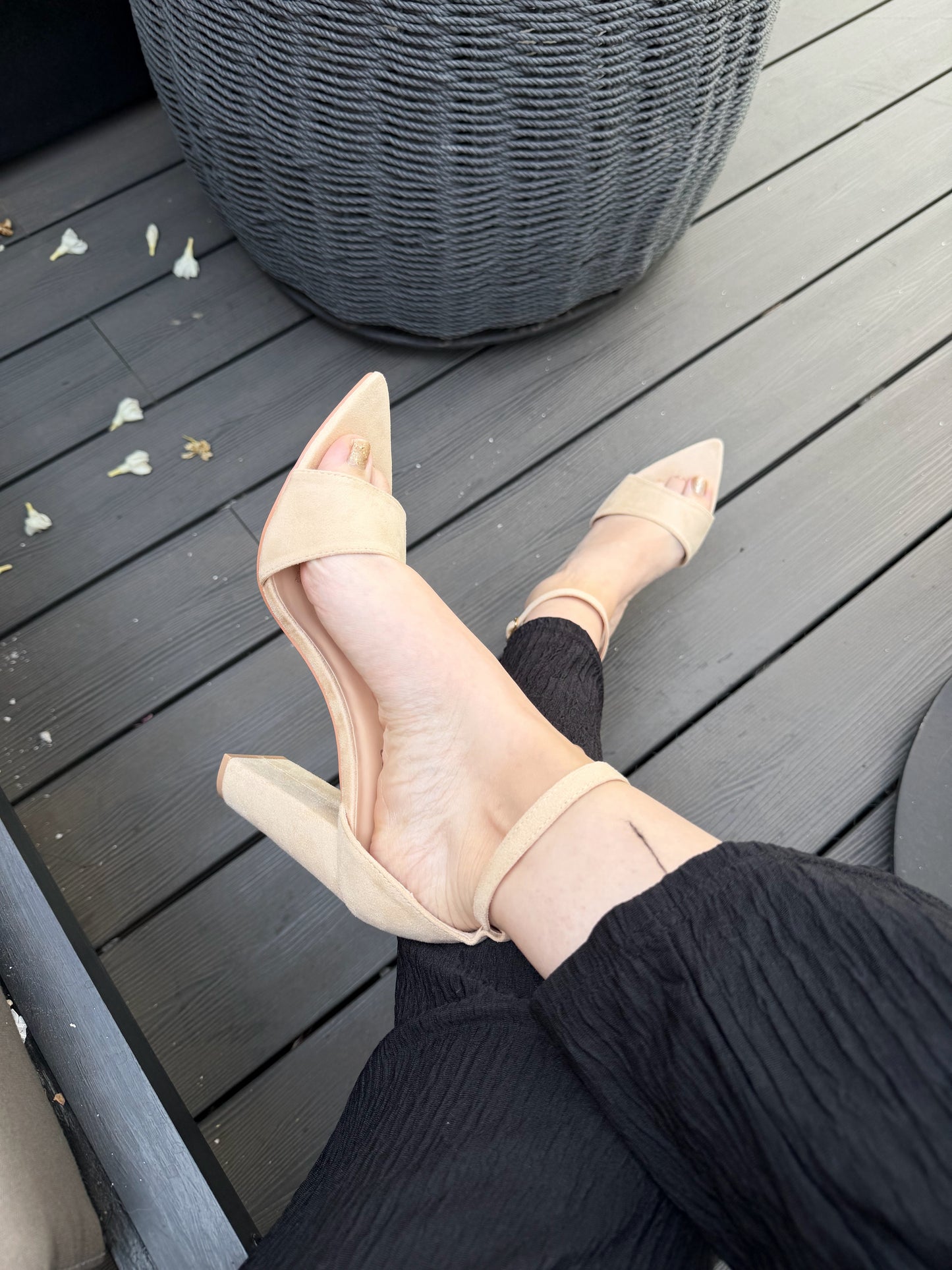 Sandalias UU693- Beige