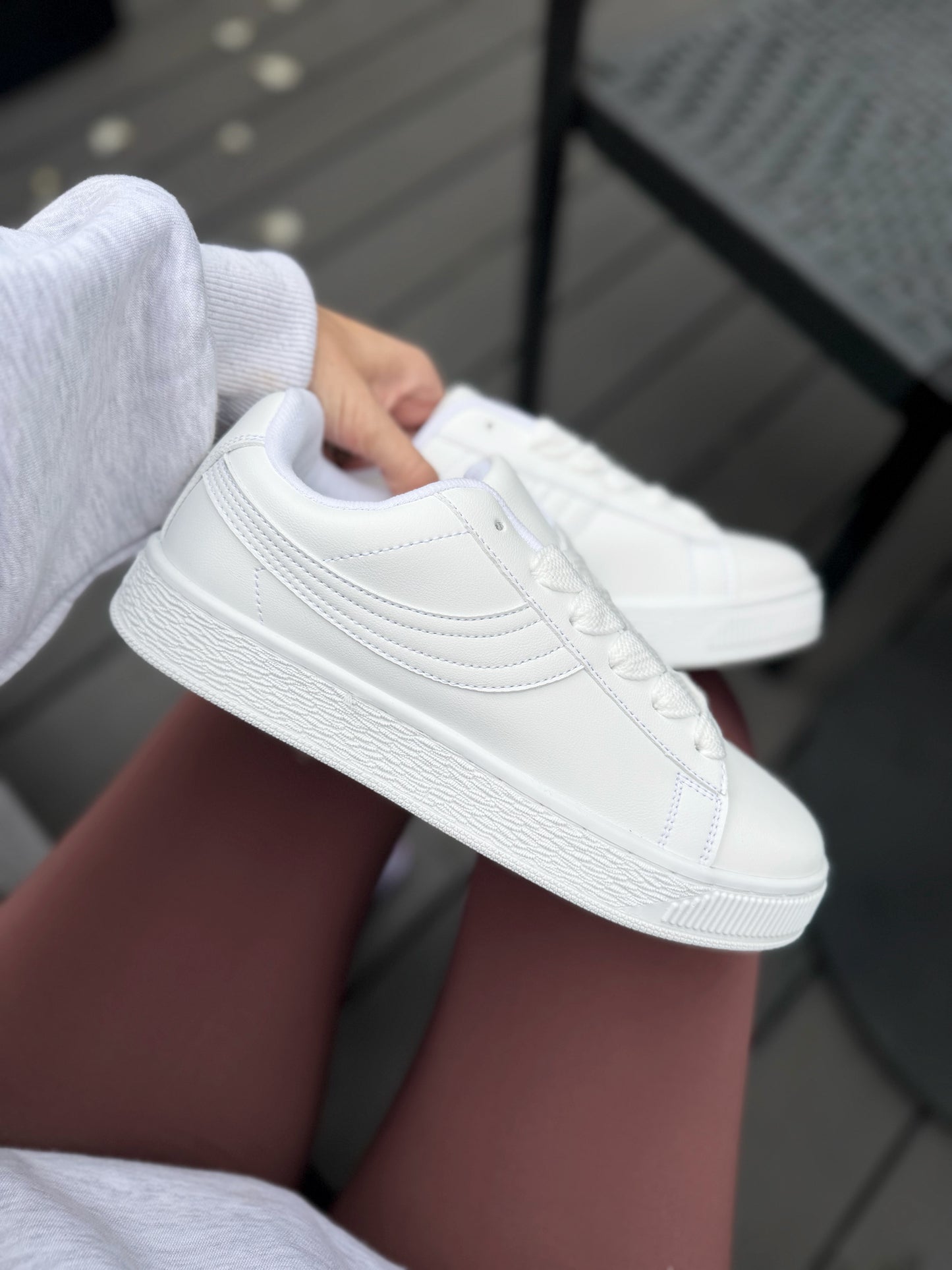 Zapatilla estilo Campus PG315- Blanca