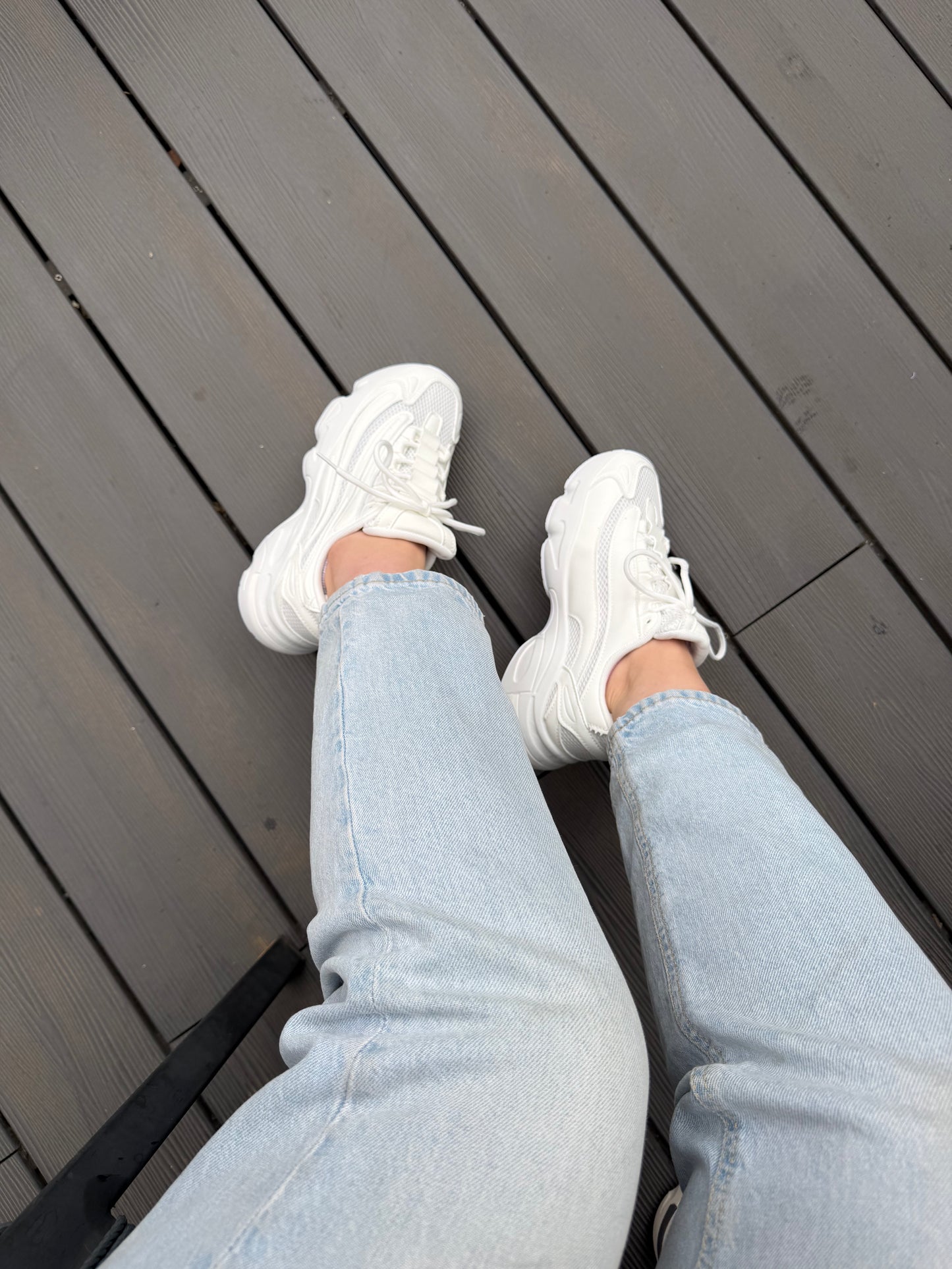 Zapatillas estilo New Balance GB675 - Blanca