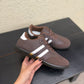 Zapatillas estilo Samba Chocolate