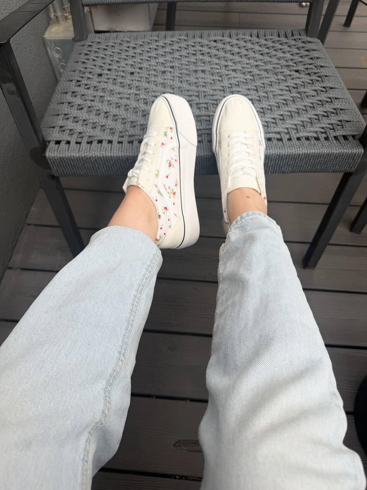 Zapatilla estilo Vans D09 - Blanca