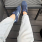 zapatilla estilo samba GB692- Azul