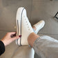 Estilo converse cuero blanca - BD23