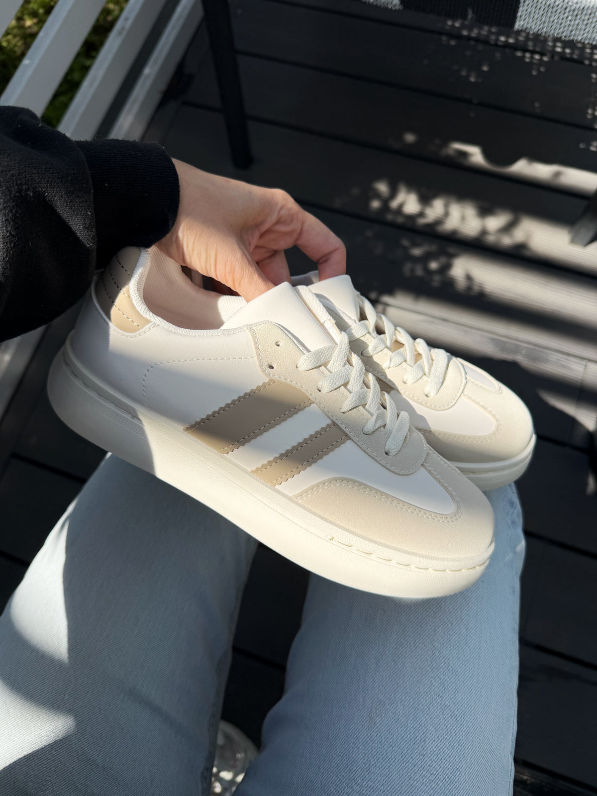 Zapatilla L-801 - Beige
