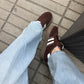 Zapatillas estilo Samba GB685 - Chocolate