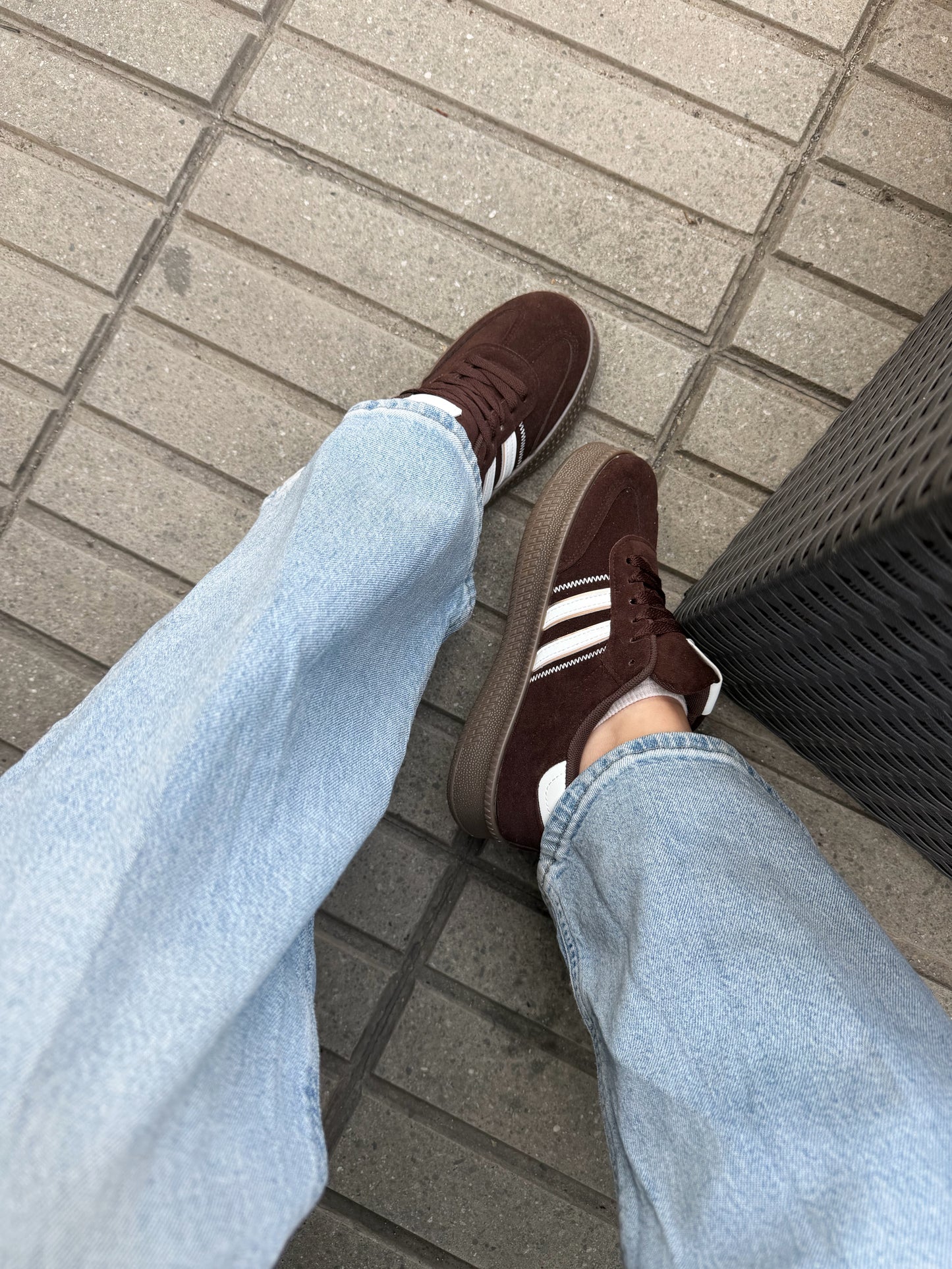 Zapatillas estilo Samba GB685 - Chocolate