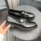 Mocasín charol 3G19 - Negro