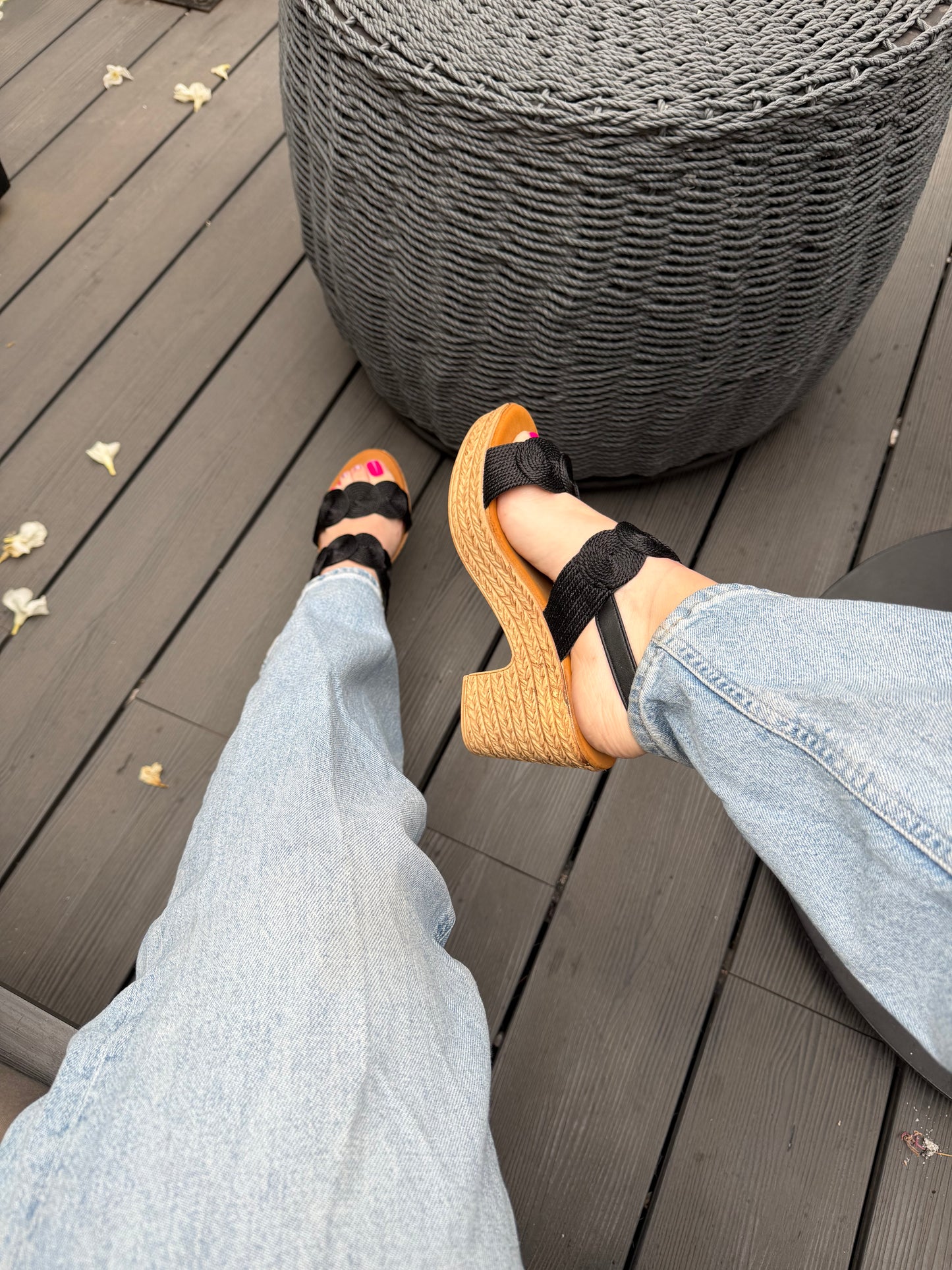 Sandalia A89936- Negro