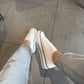 Estilo converse cuero blanca - BD23