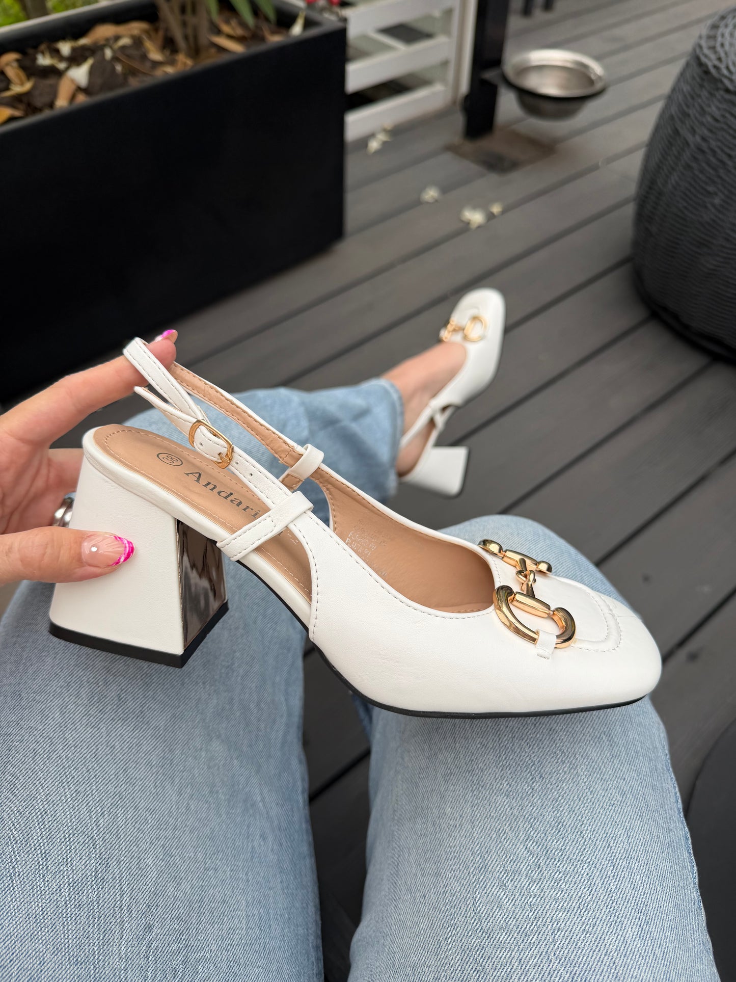 Mocasín L056- Blanco