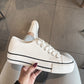 Estilo converse cuero blanca - BD23