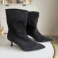 Botas T46 baby taco - Negra