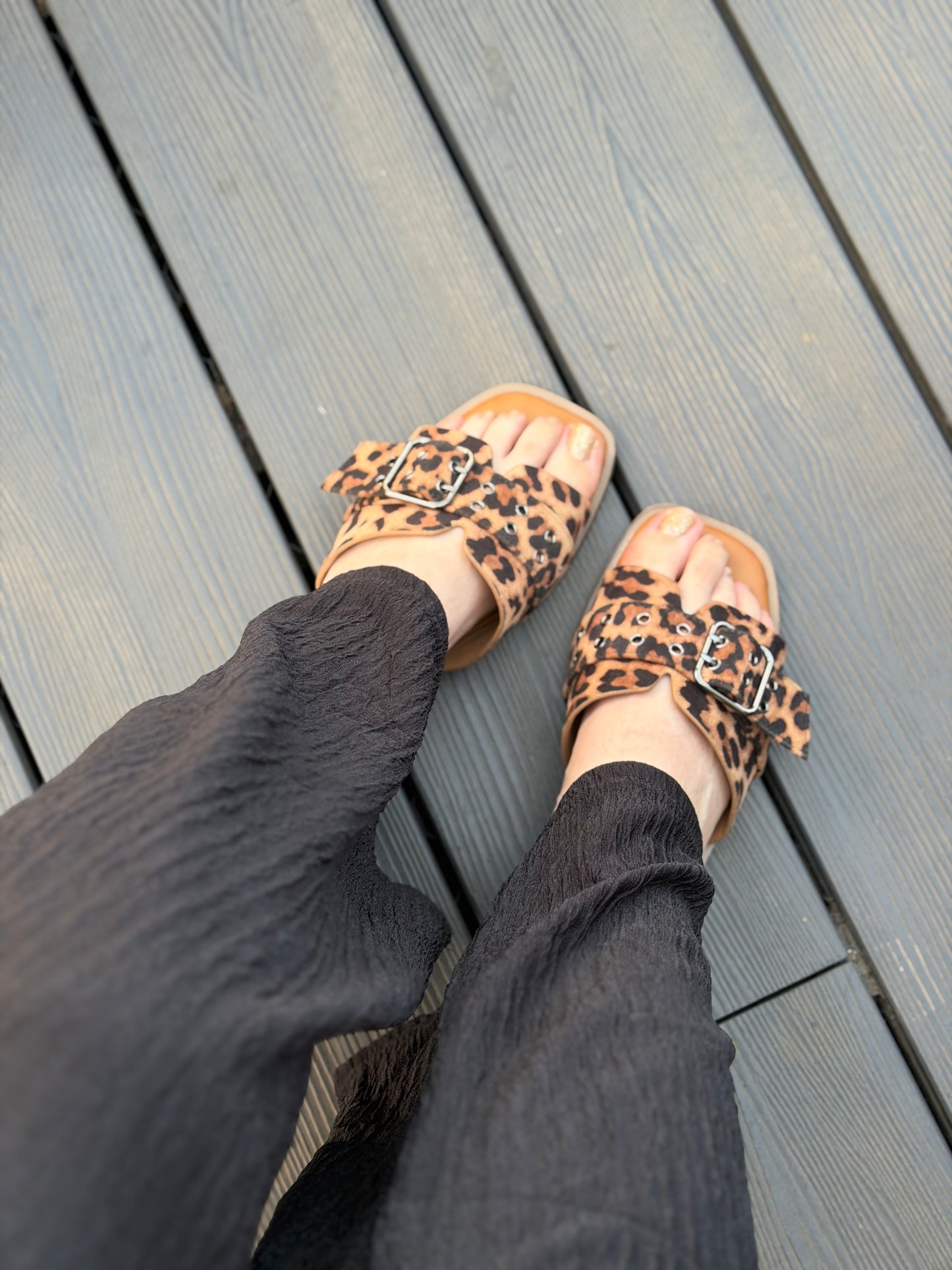 Sandalias G2517- Leopardo